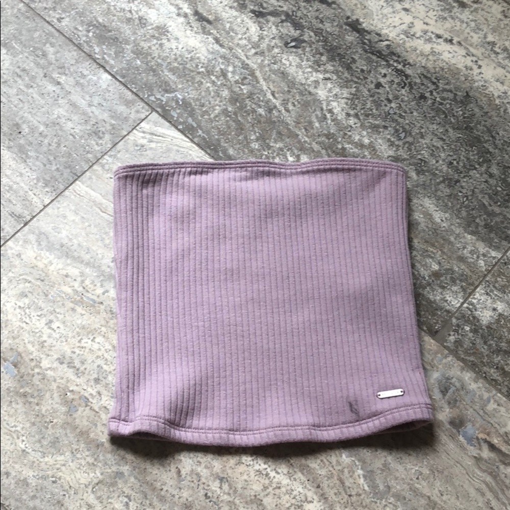 purple tube top